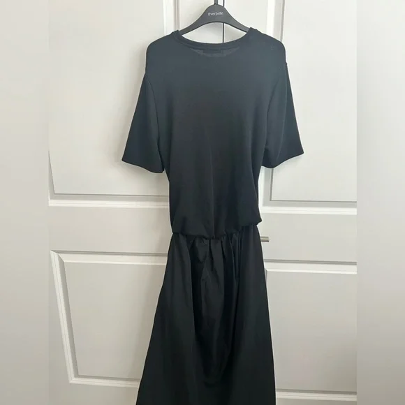 Zara Black Knit Top Midi Dress - Picture 7 of 7